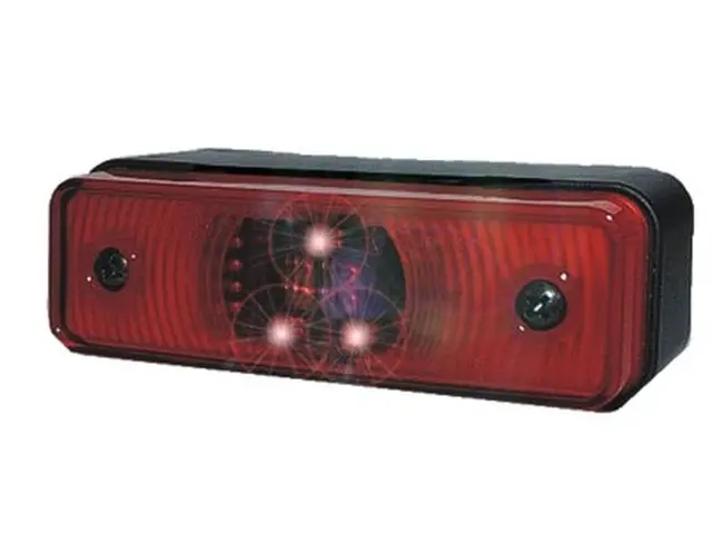 LED Rear Position Lamp 24V 90° PG-screw, plastic support 
