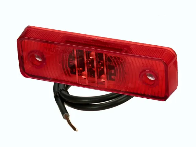 LED Rear Position Lamp 24V 90°-cable connection, cable 0,5m 