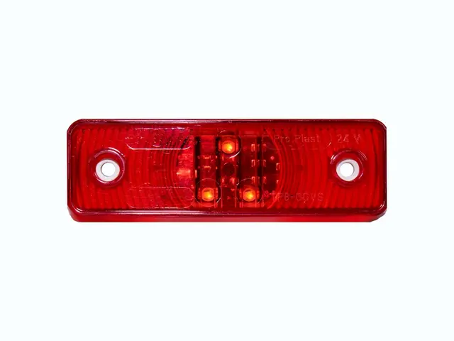 LED Rear Position Lamp 24V 90°-cable connection, cable 0,5m 