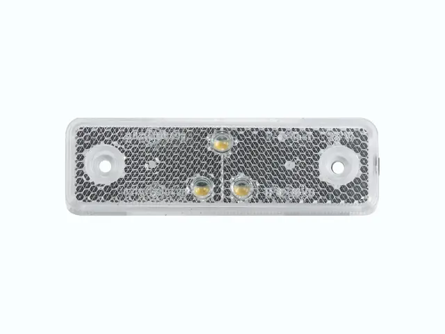 LED Front Position Lamp 24V 90°-cable connection, cable 0,5m 