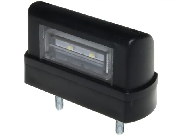 Nummerskiltlys LED 12/24V, flatcable 0,5m 