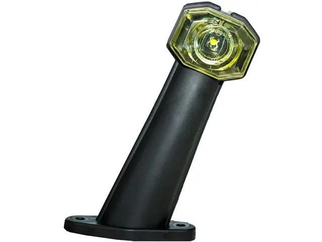 LED End Outline Marker Lamp SUPERPOINT 2 cable 1,75m, flexible bracket 60° 