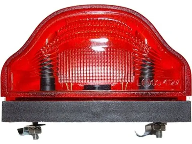 Lens red for Rear-/Registration Plate La 