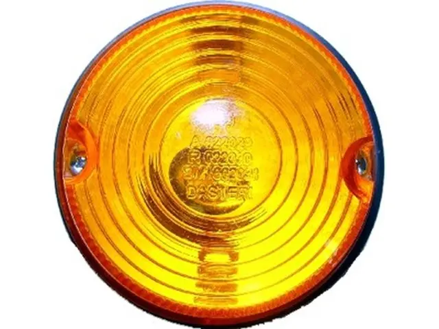 Position/Direction Indicator Lamp amber round 