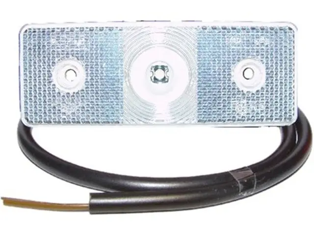 LED Front Position Lamp 90°-cable connec 24V, cable 0,5m 