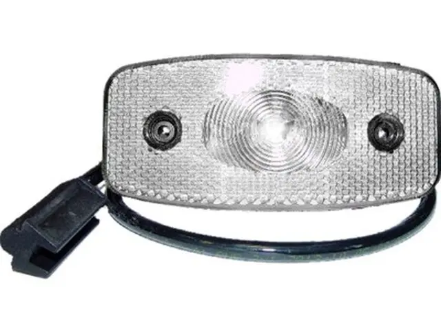 LED Front Position Lamp 24V 90°-cable connection, cable 0,5m + P&R c 