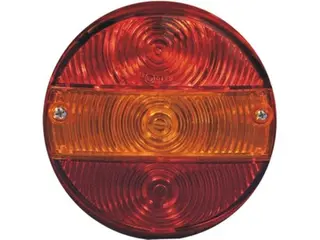 Lykteglass Ø140mm 3-kammerlykt Proplast (Hamburgerlykt)