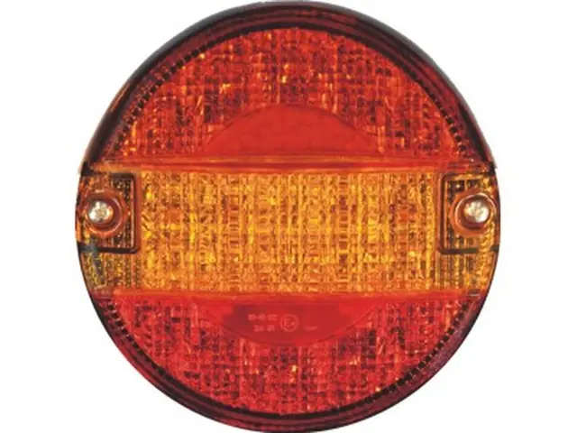 3-kammer lykt  12/24V Hamburger lys Proplast 