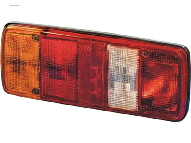 Rear Combination Lamp UNIVERSAL with ref left, numberplate lamp 