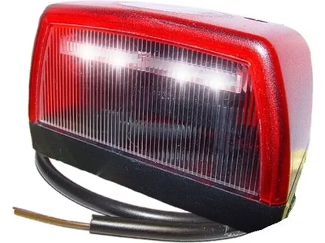 LED Rear-/Registration Plate Lamp 