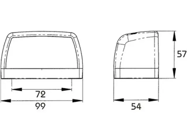 LED Registration Plate Lamp 