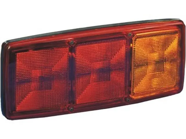 Rear Combination Lamp UNIVERSAL right numberplate lamp 