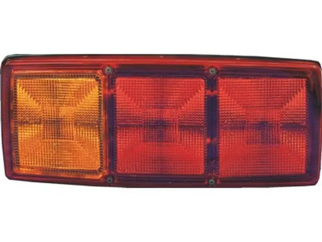 Glass til baklykt 3 kammer Proplast 