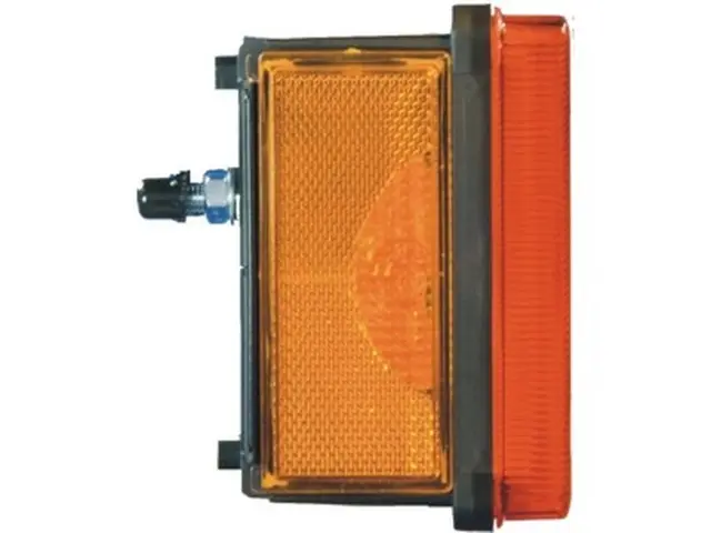 Rear Combination Lamp MAN/Reanult/DAF left, with numberplate lamp, lateral con 