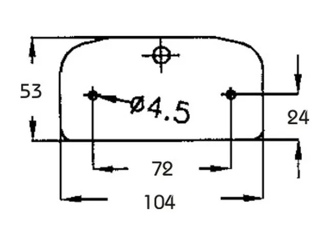 Registration Plate Lamp 