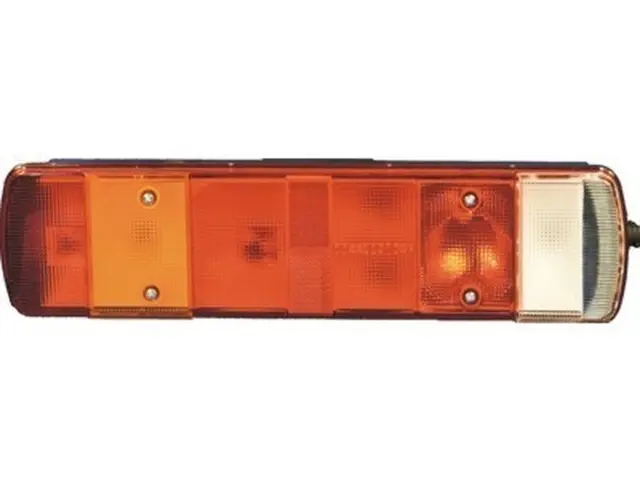 Rear Combination Lamp VOLVO left, with numberplate lamp 