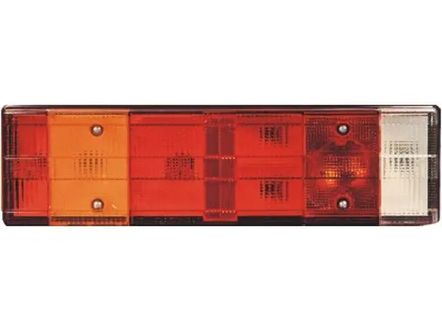Rear Combination Lamp MERCEDES BENZ left with numberplate lamp, connector 