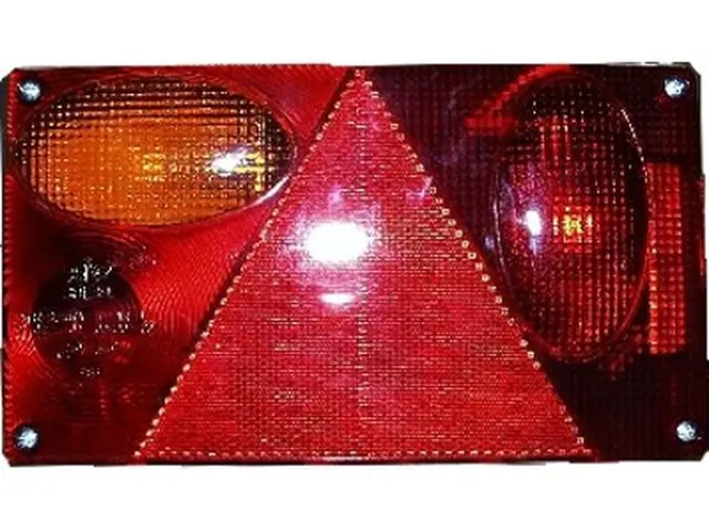 Rear Combination Lamp with Triangle Refl grommet 