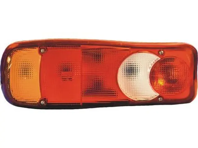 Rear Combination Lamp RENAULT / NISSAN / with reflector, numberplate lamp, AMP co 