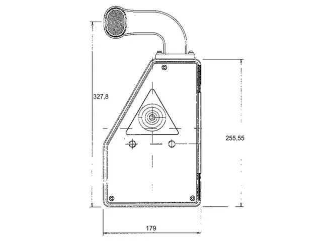 Rear Combination Lamp EARPOINT I left end outline marker lamp 