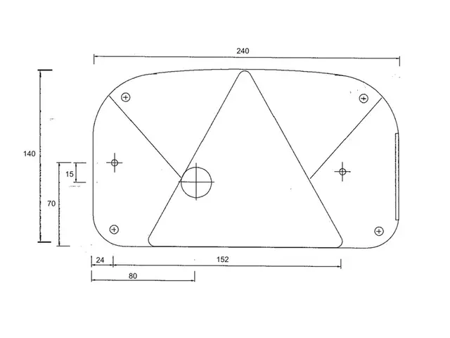 Rear Combination Lamp MULTIPOINT II left 