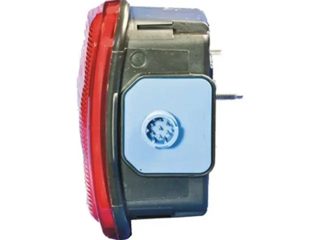 Rear Combination Lamp LC8 MAN left, with numberplate lamp 