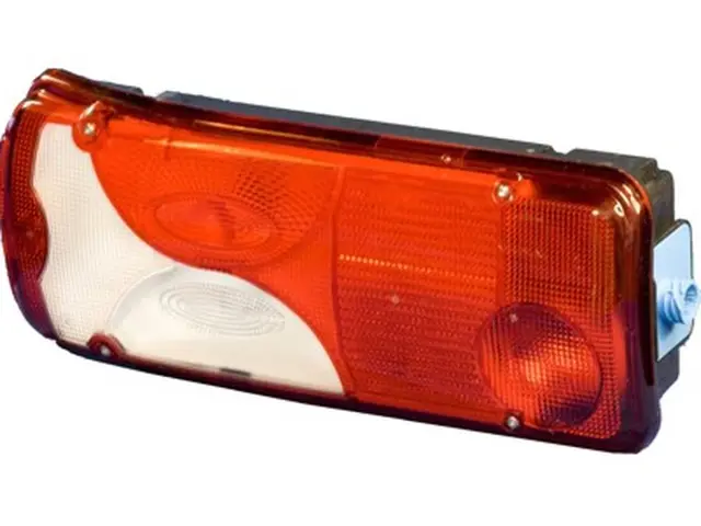 Rear Combination Lamp LC8 SCANIA left, with numberplate lamp 