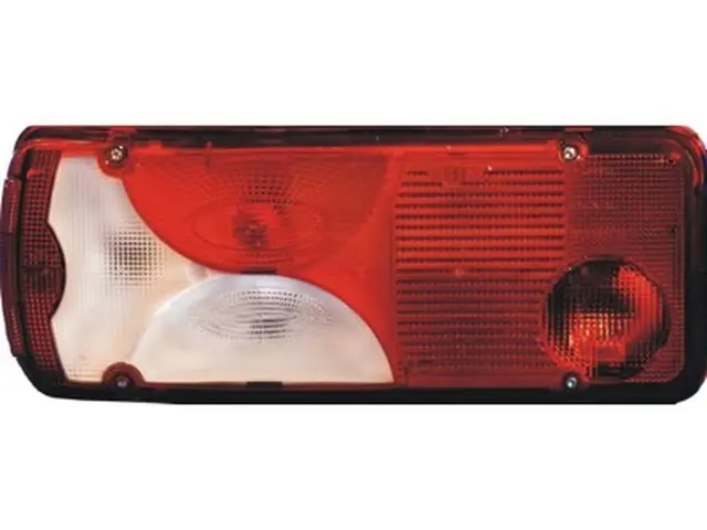 Rear Combination Lamp LC8 SCANIA left, with numberplate lamp 