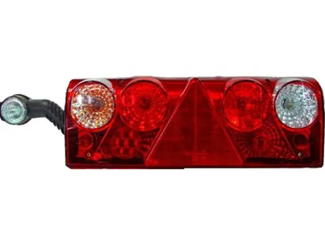 Rear Combination Lamp EUROPOINT II left 1x7-pole connector, LED Stop-Tail-Dir.In 