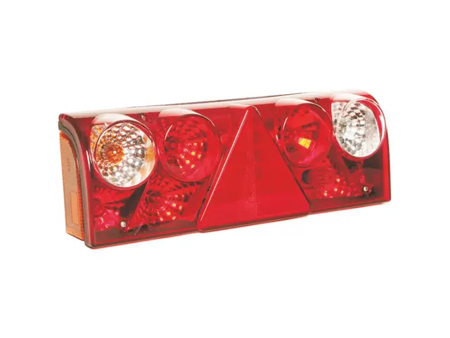 Rear Combination Lamp EUROPOINT II left SCHMITZ, 1x7-pole connector 