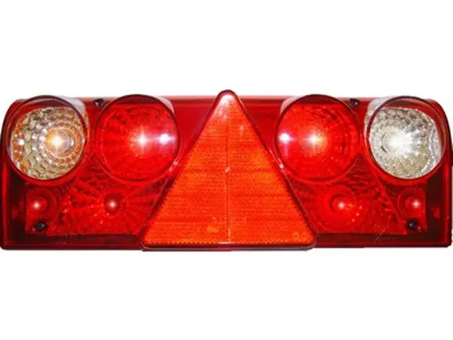 Rear Combination Lamp EUROPOINT II left SCHMITZ, 1x7-pole connector 