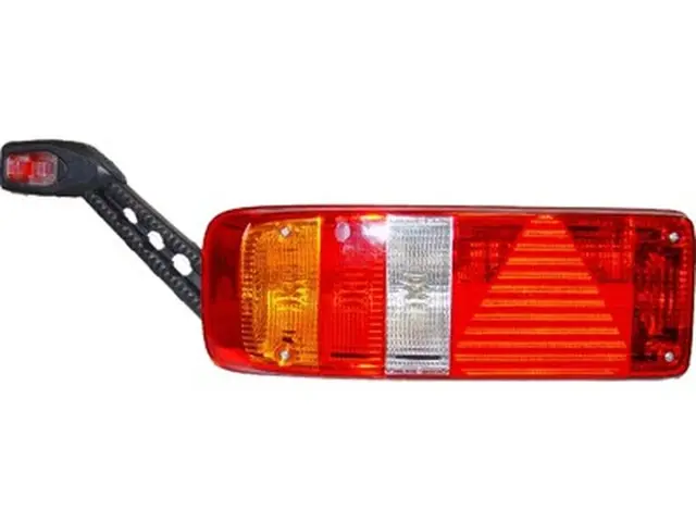 Rear Combination Lamp KRONE left connector, end outline marker lamp 