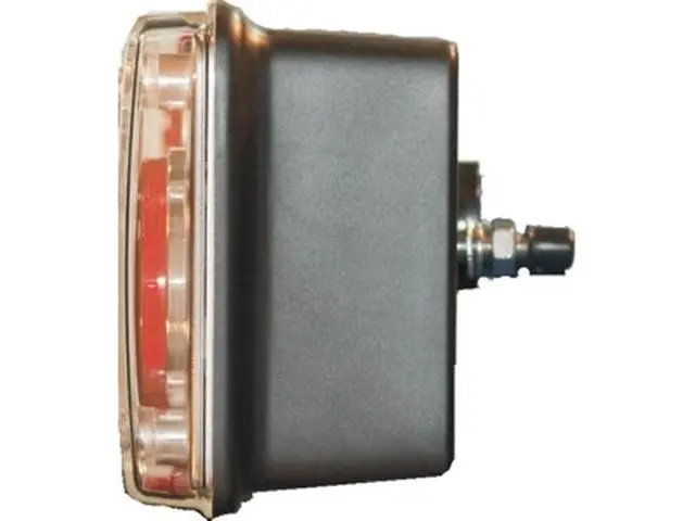 Rear Combination Lamp KÖGEL left LED end outline marker, trianlge relfex 