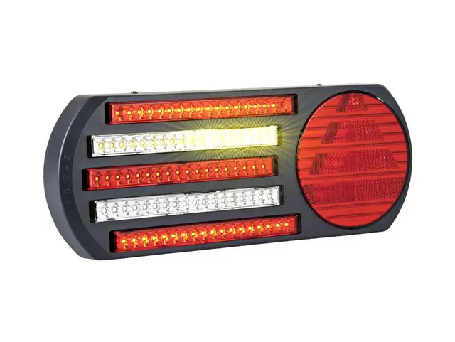 LED Rear Combination Lamp PRO-5 left cable 2,0m, 24V 