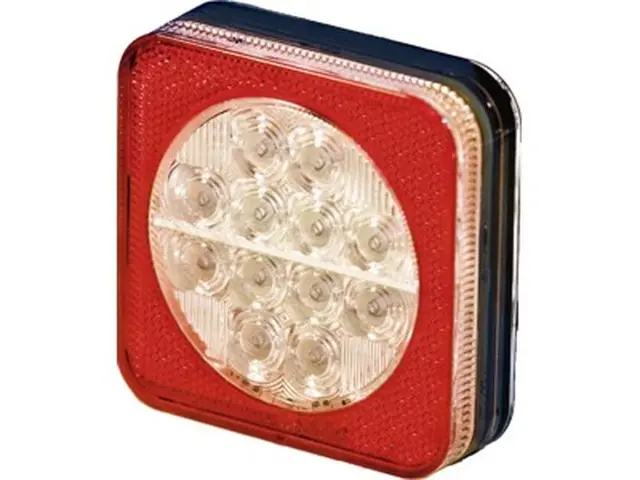 LED Rear Combination Lamp PRO-BOX LED 12/24V LED Numberplate Lamp, cable 0,5 