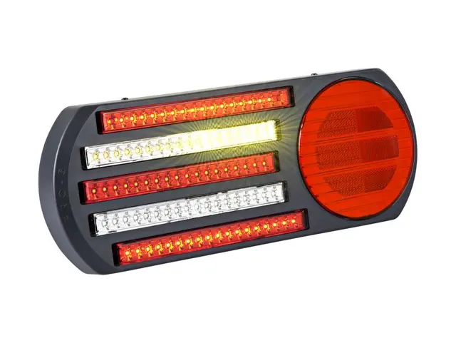 LED Rear Combination Lamp PRO-TRUCK left 24V, cable 2,0m 
