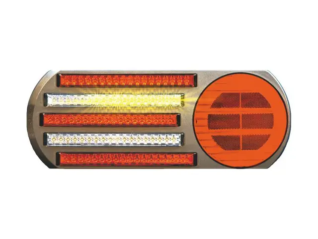 LED Rear Combination Lamp PRO-TRUCK left 24V, cable 2,0m 