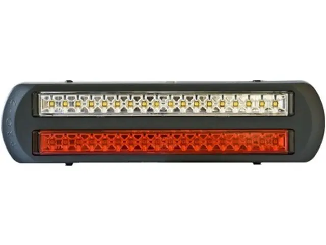 LED Rear Combination Lamp PRO-2 12V Tail-Stop-Dir.Indicator clear housing 