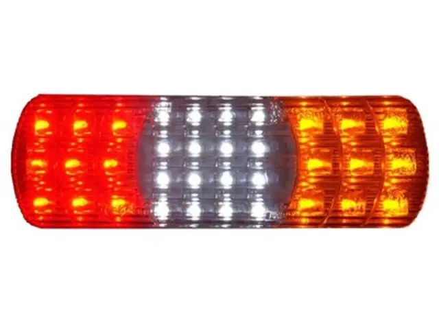 LED Rear Combination Lamp PRO-HORIZONTAL 12/24V, cable 0,5m, with Reversing light 