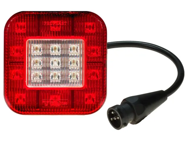 LED Rear Combination Lamp PRO-M-ROAD 12/ cable 0,2m + connector 5-pole 