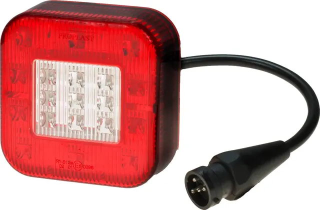 LED Rear Combination Lamp PRO-M-ROAD 12/ cable 0,2m + connector 5-pole 
