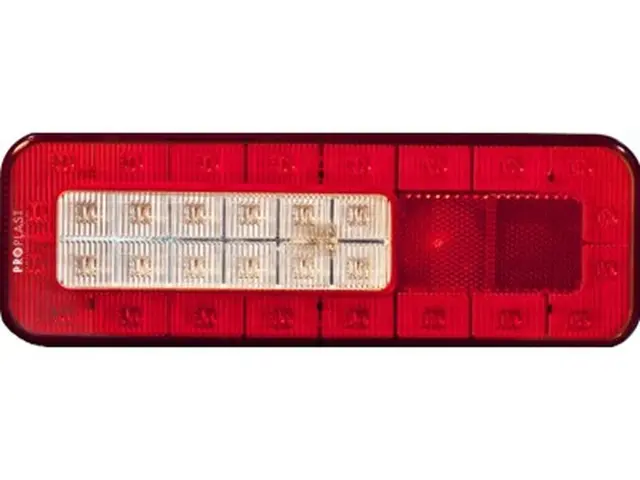 LED Rear Combination Lamp PRO-ROAD 12/24 connector 5-pole 