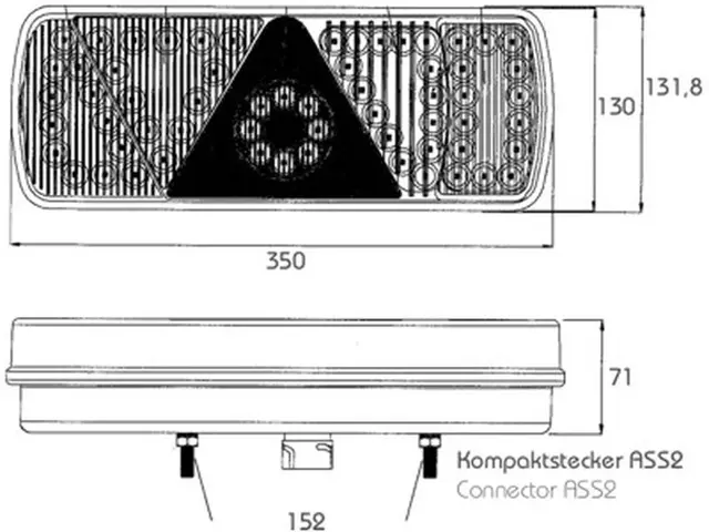 LED Rear Combination Lamp ECOLED 24V left 