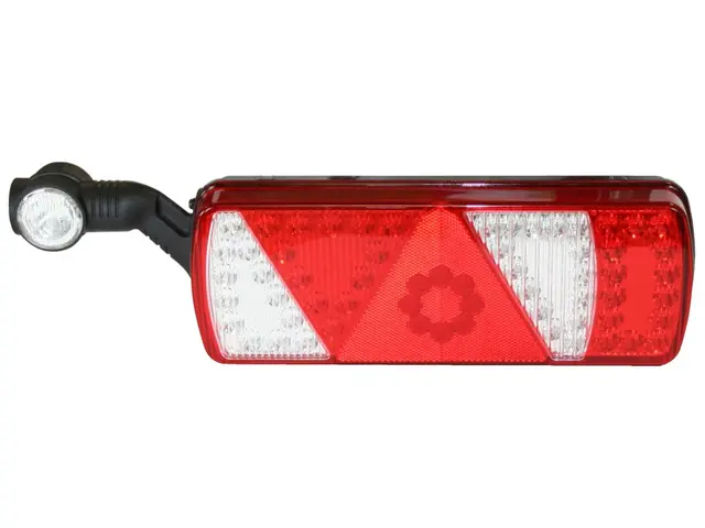 LED Rear Combination Lamp ECOLED 24V left, with end outline marker 