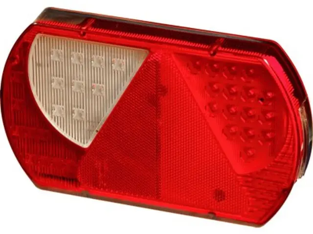 LED Rear Combination Lamp PRO-LANE 12/24 left, with numberplate lamp 