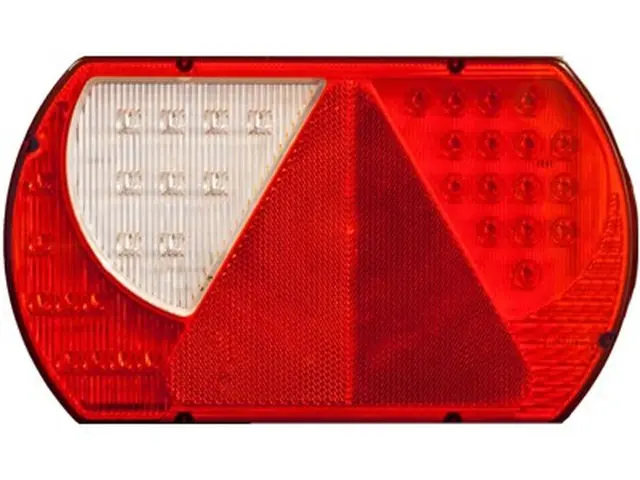 LED Rear Combination Lamp PRO-LANE 12/24 left, with numberplate lamp 
