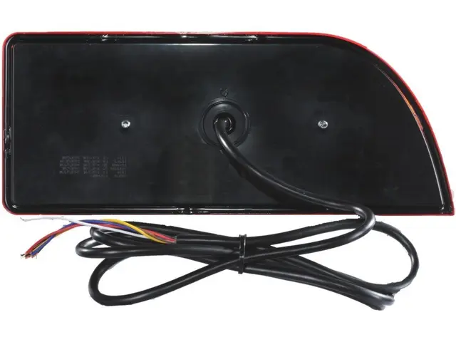 LED Rear Combination Lamp PRO-CURVE 12/2 left, cable 2,0m 