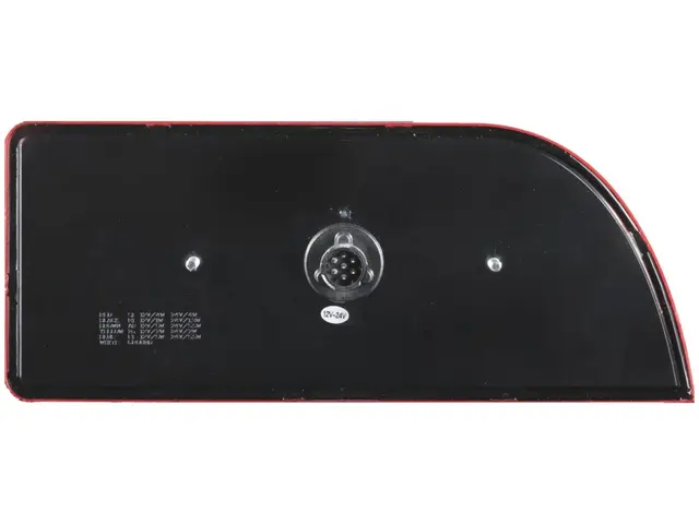 LED Rear Combination Lamp PRO-CURVE 12/2 left, AMP-connector 