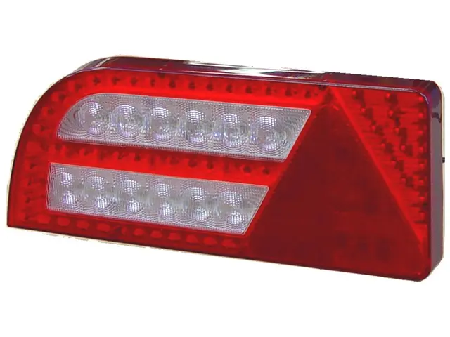 LED Rear Combination Lamp PRO-CURVE 12/2 left, AMP-connector 