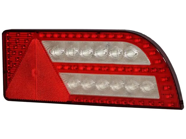 LED Rear Combination Lamp PRO-CURVE 12/2 right, AMP-connector 
